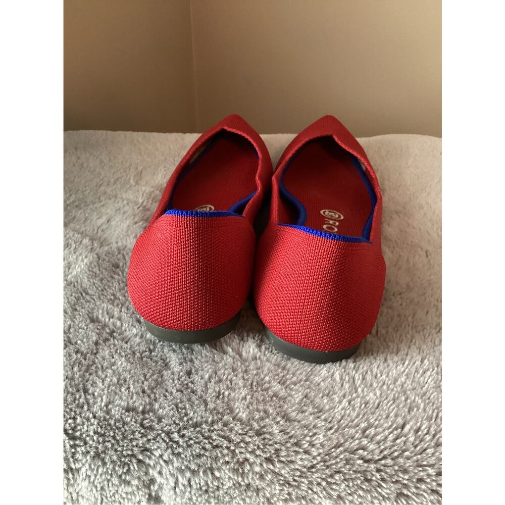 Ruthy's the point ballet flat in red women's size 8.5 - Picture 6 of 10